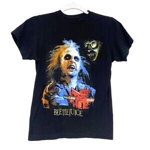 BeetleJuice Womens Size S Short Sleeve Graphic T-Shirt